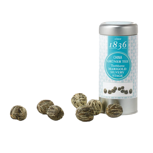 Blooming Tea Marigold Silvery Stage
