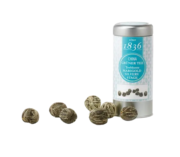 Blooming Tea Marigold Silvery Stage