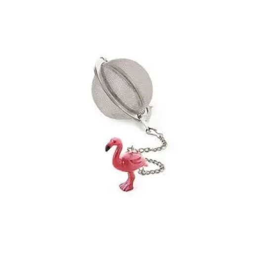 Thee ei met flamingo