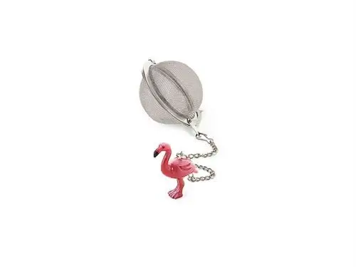 Thee ei met flamingo