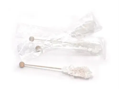 Rock sugar sticks wit
