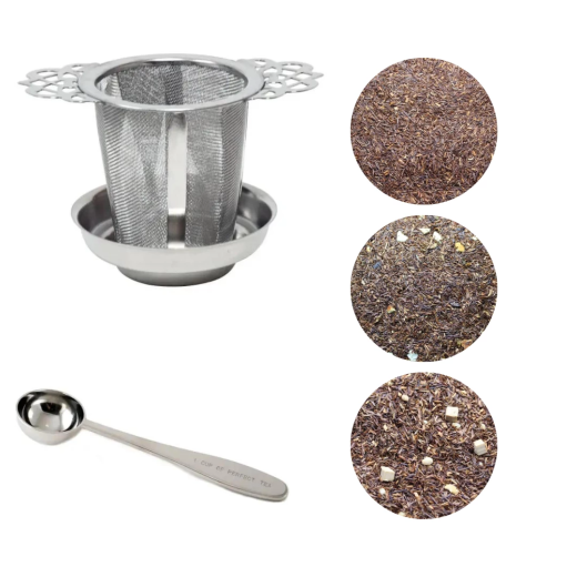 Rooibos pakket zeef