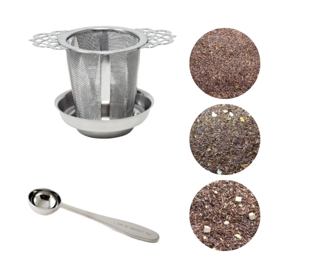 Rooibos pakket zeef