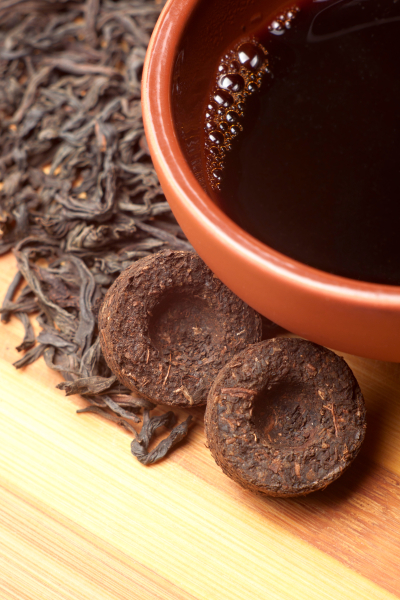 Afvallen met behulp van Pu-Erh thee.