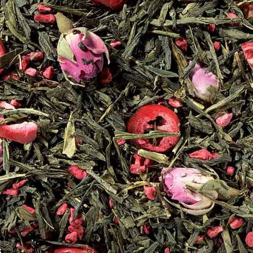 Sencha Cranberry Rose