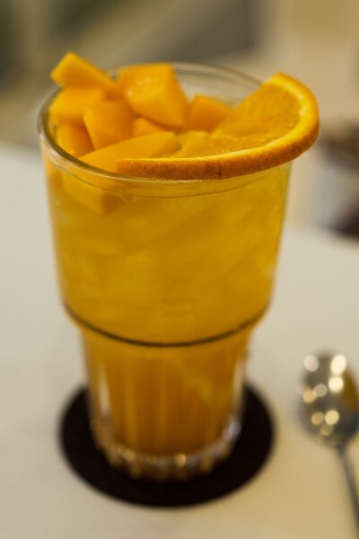 Mango ice tea recept met Mango 'n Friends
