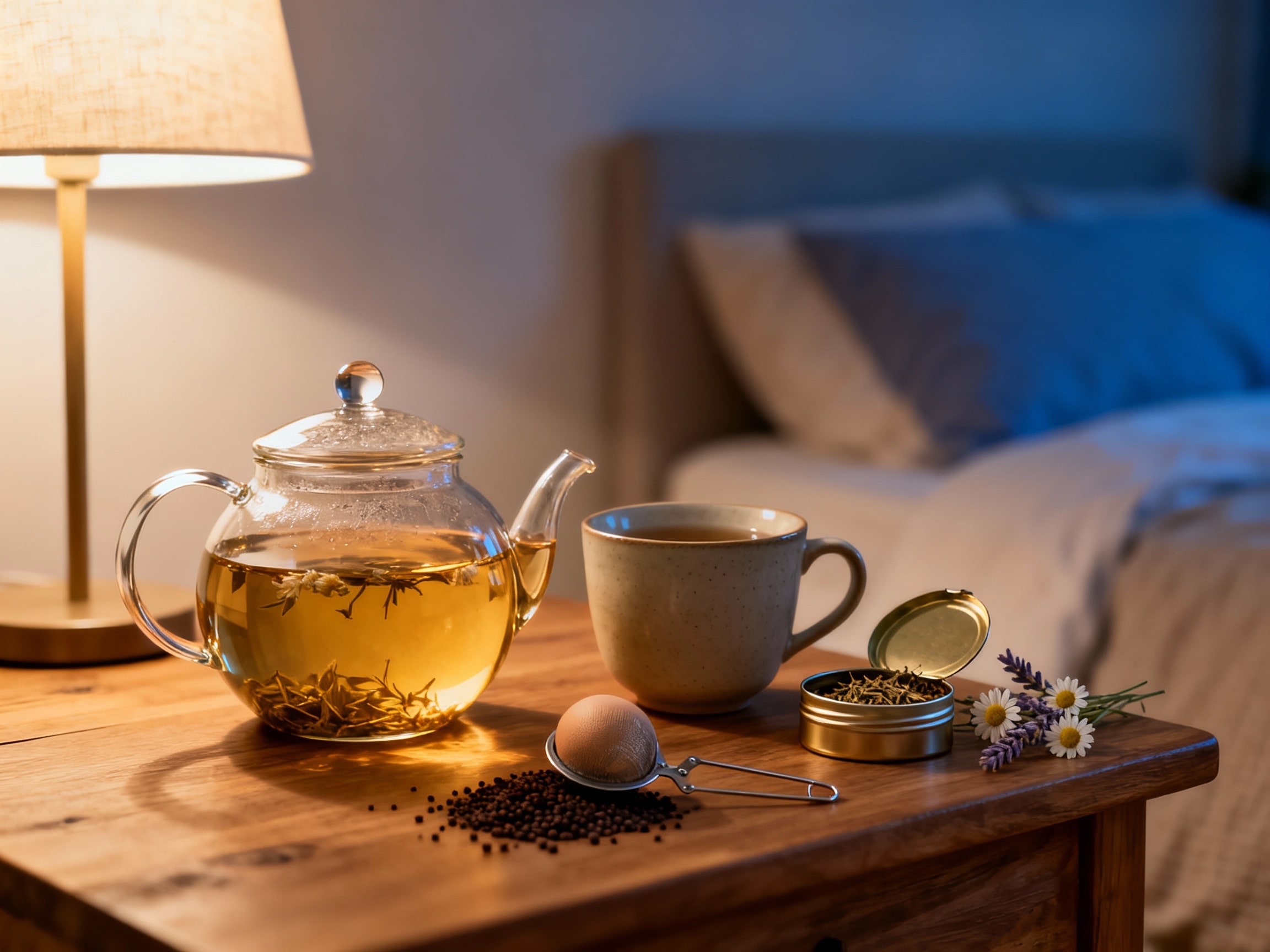 Welke rustgevende thee is het beste voor het slapengaan?