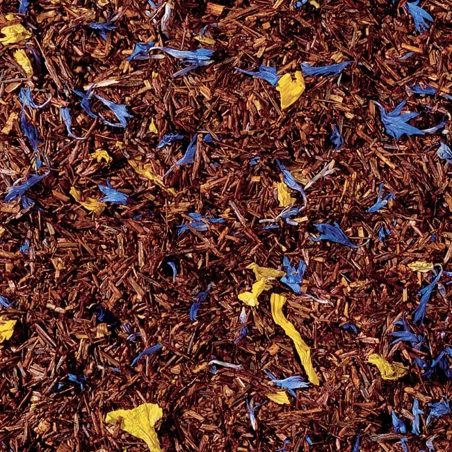 Passievrucht smaak
 -
 Rooibos thee