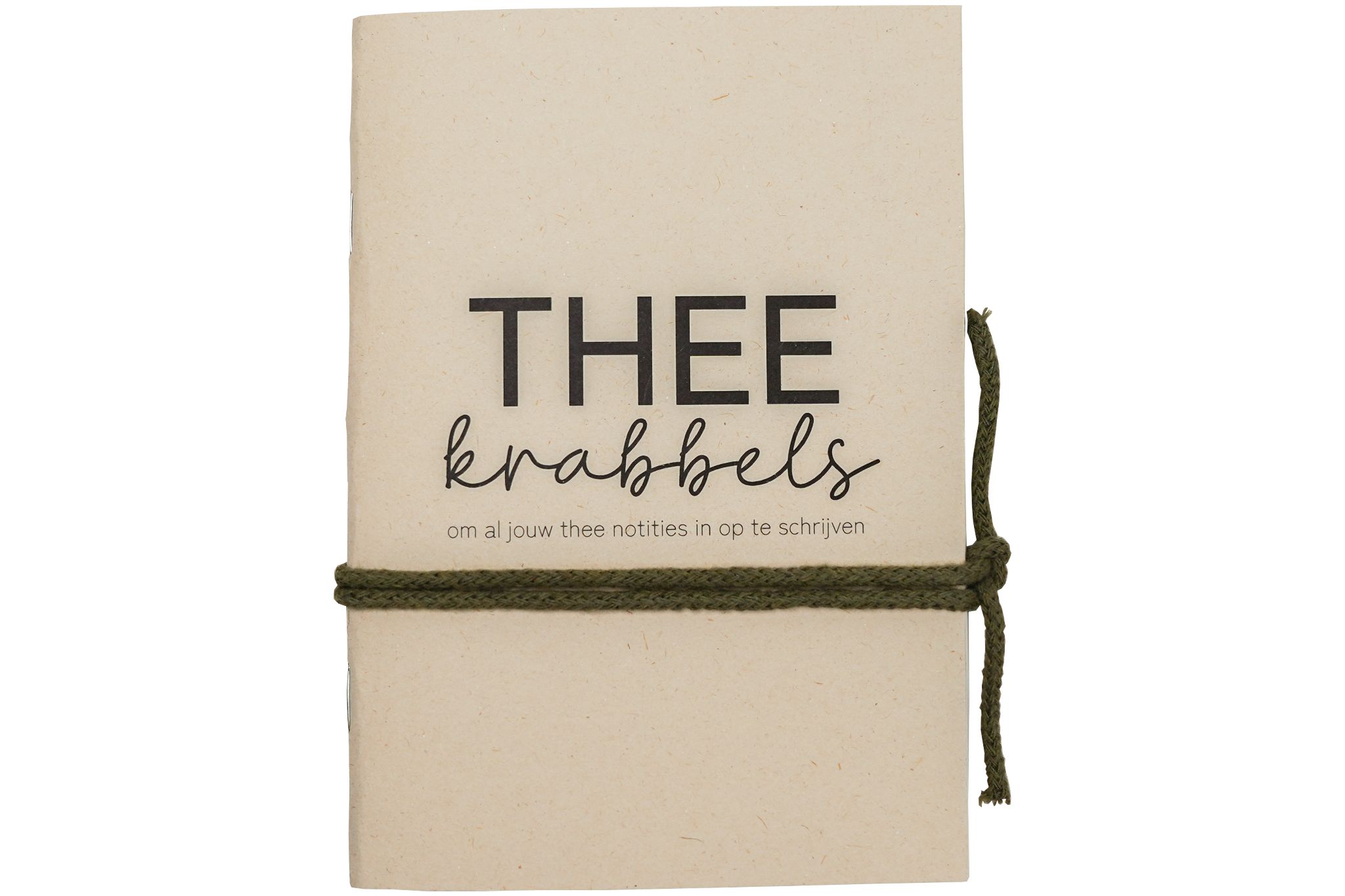 Krabbelboekjes - Theekrabbels - Invulboekje voor theeliefhebber - Thee cadeau